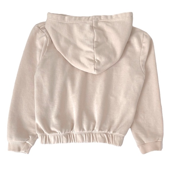 089 H&M Cream Kids Hoodie with City Print - Picture 3 of 5